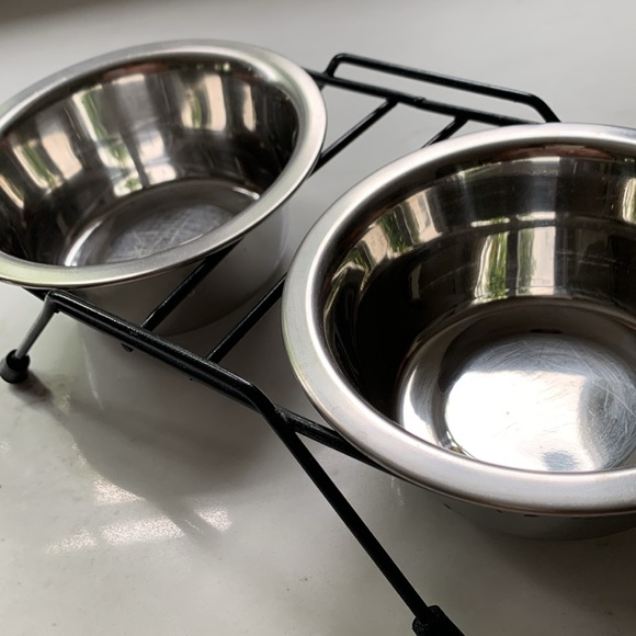 Dogit Stainless Steel Double Dog Diner - Picture 3 of 3
